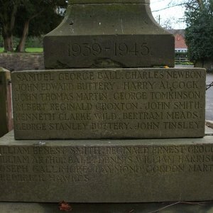 Blurton War Memorial, Staffordshire  (3)