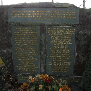 Kegworth Aircraft Disaster Memorial, Derbyshire