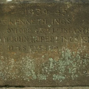 Snelston War memorial, Derbyshire