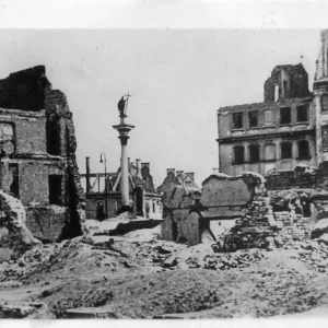 Old Town Warsaw ruins