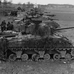 Sherman tanks