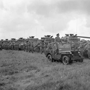 Sherman tanks