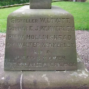 Chetwynd War Memorial Shropshire