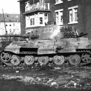 Destroyed Tiger Tank