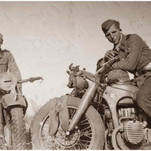 BMW R12 Motorcycle WW2