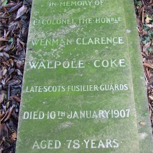 Coke Wenman Clarence Walpole (Lieutenant Colonel)