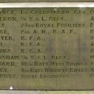 Bolsterstone War Memorial, Yorkshire