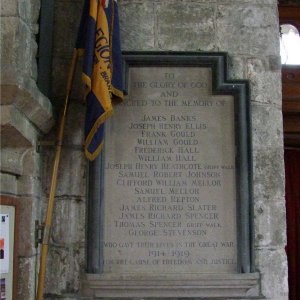 Brassington War Memorial, Derbyshire