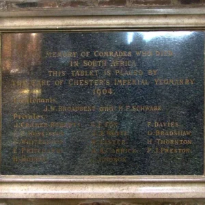 Earle of Chester's Imperial Yeomanry