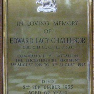 CHALLENOR Edward Lacey D.S.O.