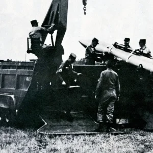 US Army Lance missile system