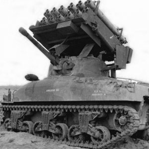 T40/M17 Whizbang - Sherman Tank