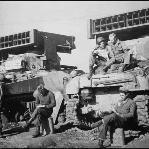 sherman tanks