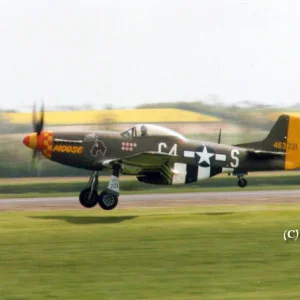 P51 Landing