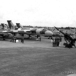 RAF Vulcan Bombers