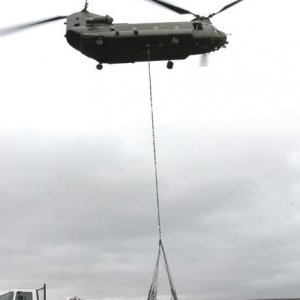 RAF Chinook lift