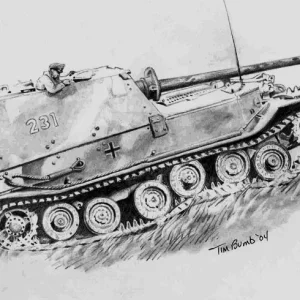 Elefant Artillery Art
