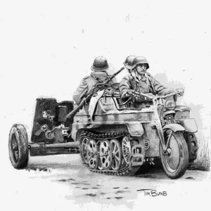 b&w art