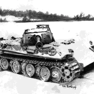 b&w art