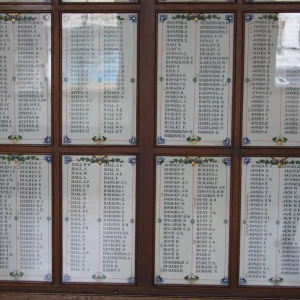 Worcester Guildhall W.W.1 Memorial