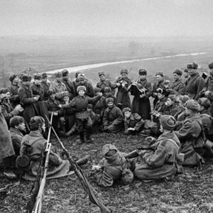 soldiers in action