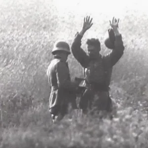 soldiers in action