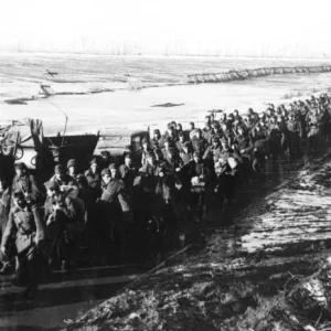 soldiers in action