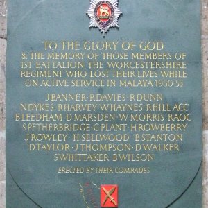 Worcestershire Regiment, 1st Battalion