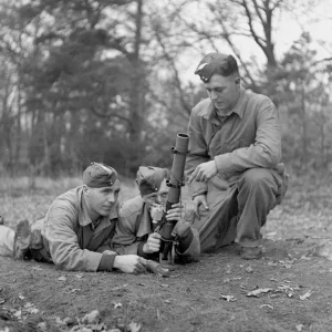 soldiers in action