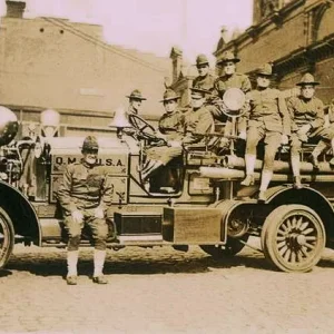 military fire vehicles