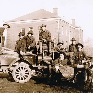 military fire vehicles