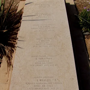 W Cannon. Reginald J A Goodman. Frederick R Childe. Jack Martin. Douglas Christian. Jack Wright.