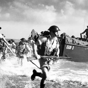 soldiers in action