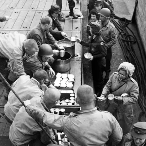 soldiers in action