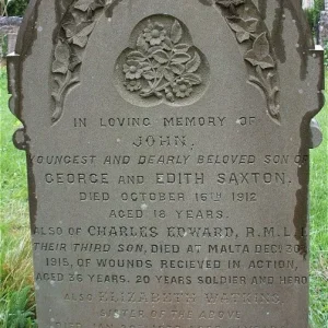 Charles Edward SAXTON