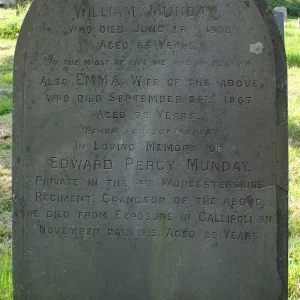 Edward Percy MUNDAY