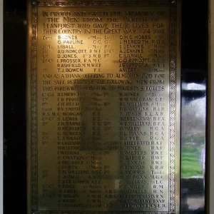 Llanfoist War Memorial, Monmouthshire