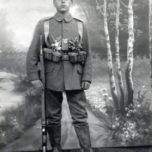 German Soldier of 101st Infantry Division WW1