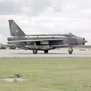 5 Squadron RAF Lightning