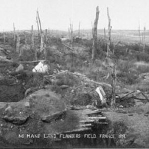 No man's land Flanders 1919