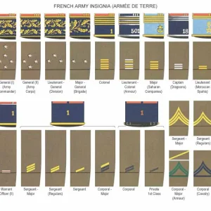 French Army Ranks WW2