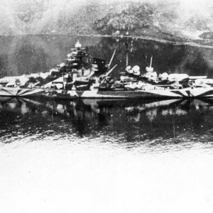 German Battleship Tirpitz