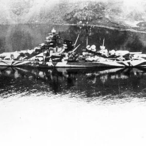 German Battleship Tirpitz