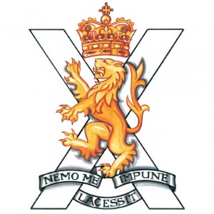 The new cap badge for The Royal Regiment of Scotland.