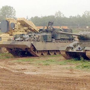 Tank Line-up Duxford 2005