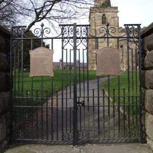 Crich, WW 2, War Memorial Gate
