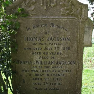 Thomas William JACKSON