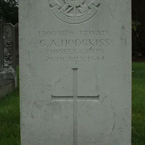 HODGKISS, George Alan