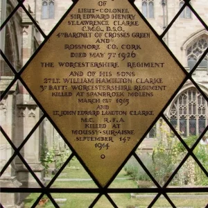 Edward Henry St Lawrence CLARKE  CMG  DSO.  William Hamilton CLARKE.  John Edward Langton CLARKE  MC