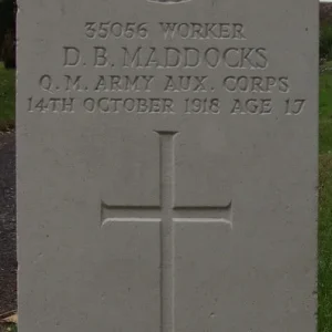 MADDOCKS, Dorothy Bateman
